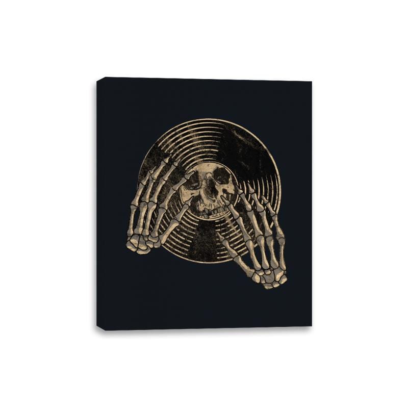 Dj Death - Canvas Wraps Canvas Wraps RIPT Apparel 8x10 / Black