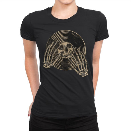 Dj Death - Womens Premium T-Shirts RIPT Apparel Small / Black