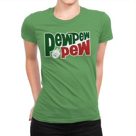 Do the Pew - Womens Premium T-Shirts RIPT Apparel Small / Kelly