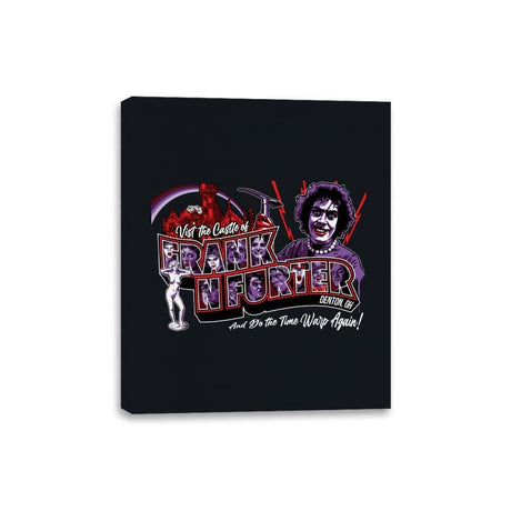 Do the time warp again! - Canvas Wraps Canvas Wraps RIPT Apparel 8x10 / Black