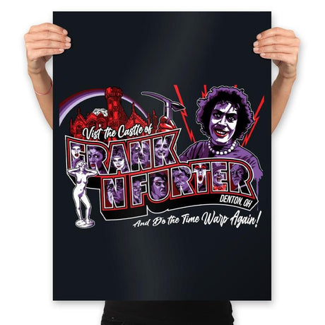 Do the time warp again! - Prints Posters RIPT Apparel 18x24 / Black