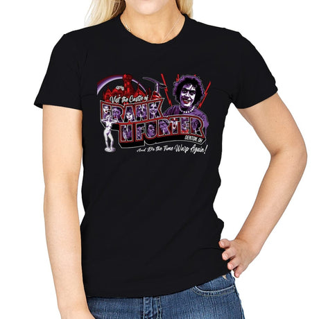 Do the time warp again! - Womens T-Shirts RIPT Apparel Small / Black