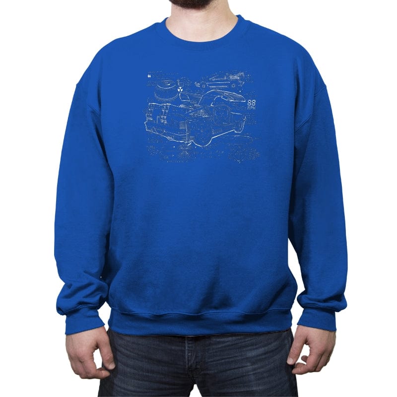 Doc’s Notes - Crew Neck Sweatshirt Crew Neck Sweatshirt RIPT Apparel Small / Royal