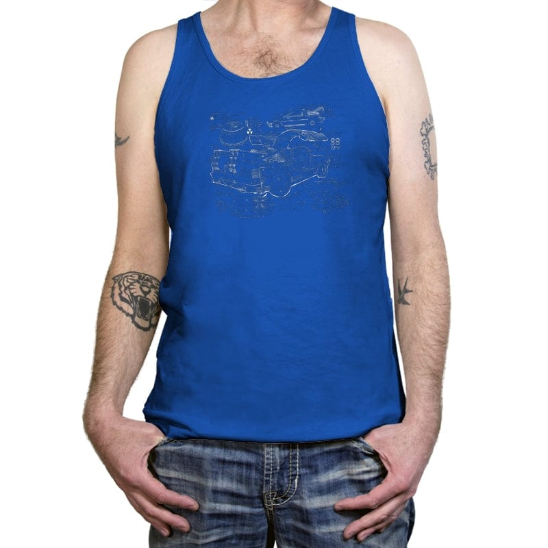 Doc’s Notes - Tanktop Tanktop RIPT Apparel X-Small / True Royal