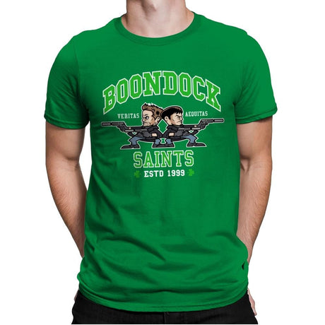 Docking Saints - Mens Premium T-Shirts RIPT Apparel Small / Kelly Green