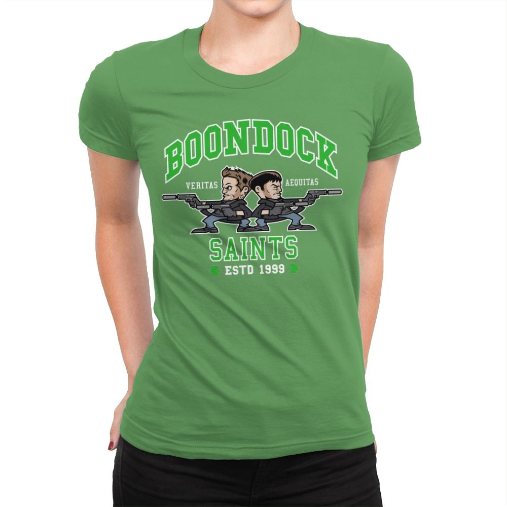 Docking Saints - Womens Premium T-Shirts RIPT Apparel Small / Kelly Green