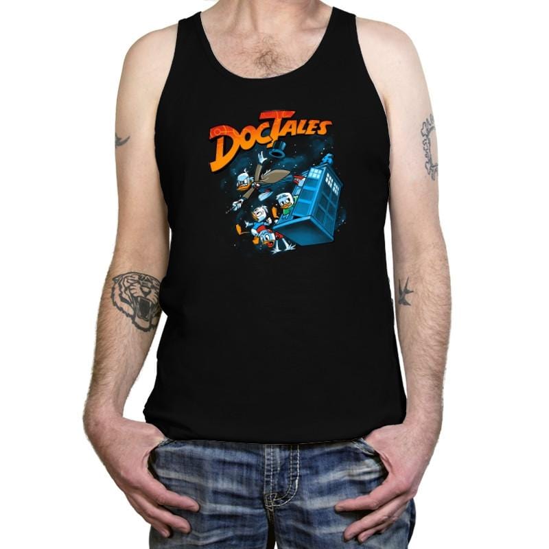 DocTales Exclusive - Tanktop Tanktop RIPT Apparel X-Small / Black