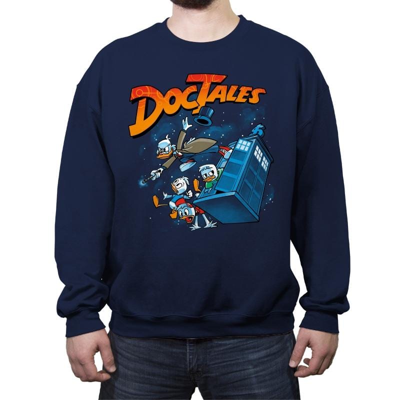 DocTales Reprint - Crew Neck Sweatshirt Crew Neck Sweatshirt RIPT Apparel