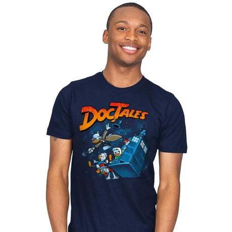 DocTales Reprint - Mens T-Shirts RIPT Apparel Small / Navy