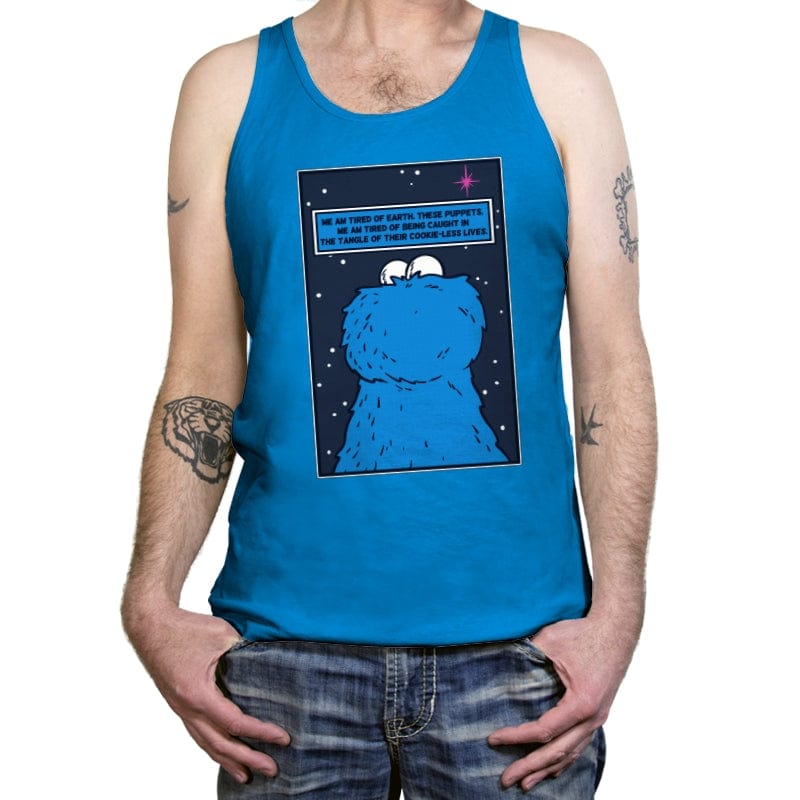 Doctor Cookie - Tanktop Tanktop RIPT Apparel X-Small / Teal