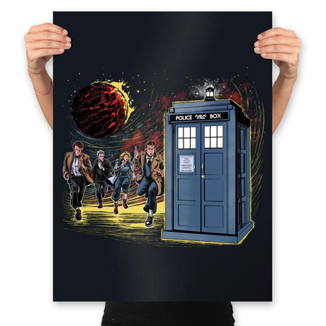 Doctor Cover - Prints Posters RIPT Apparel 18x24 / Black