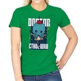 Doctor Cthul-Who - Womens T-Shirts RIPT Apparel Small / Irish Green