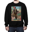 Doctor Jones in Japan - Crew Neck Sweatshirt Crew Neck Sweatshirt RIPT Apparel Small / Black