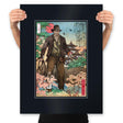 Doctor Jones in Japan - Prints Posters RIPT Apparel 18x24 / Black