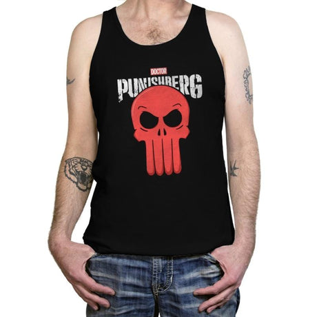 Doctor Punishberg - Tanktop Tanktop RIPT Apparel X-Small / Black