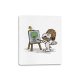 Dog Ross - Canvas Wraps Canvas Wraps RIPT Apparel 8x10 / White