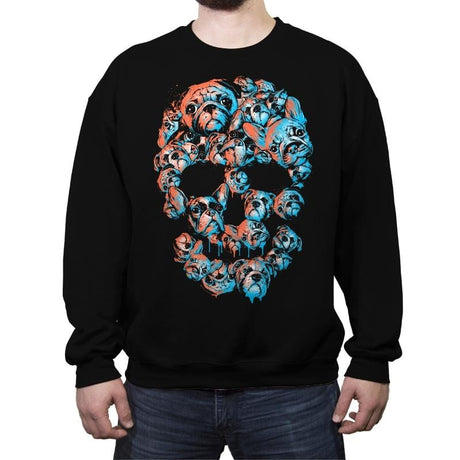 Dog Town - Crew Neck Sweatshirt Crew Neck Sweatshirt RIPT Apparel Small / Black