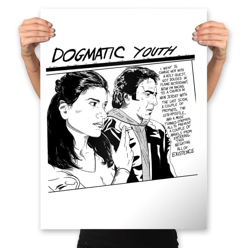 Dogmatic Youth - Prints Posters RIPT Apparel 18x24 / White