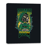 Dogtor Doom - Canvas Wraps Canvas Wraps RIPT Apparel 16x20 / Black