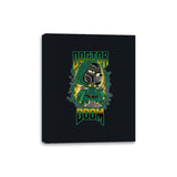 Dogtor Doom - Canvas Wraps Canvas Wraps RIPT Apparel 8x10 / Black