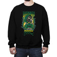 Dogtor Doom - Crew Neck Sweatshirt Crew Neck Sweatshirt RIPT Apparel Small / Black