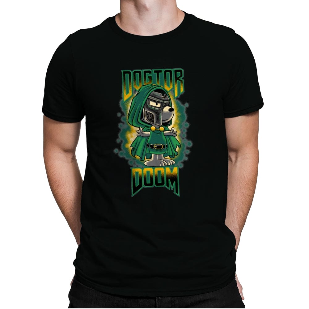 Dogtor Doom - Mens Premium T-Shirts RIPT Apparel Small / Black