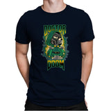 Dogtor Doom - Mens Premium T-Shirts RIPT Apparel Small / Midnight Navy