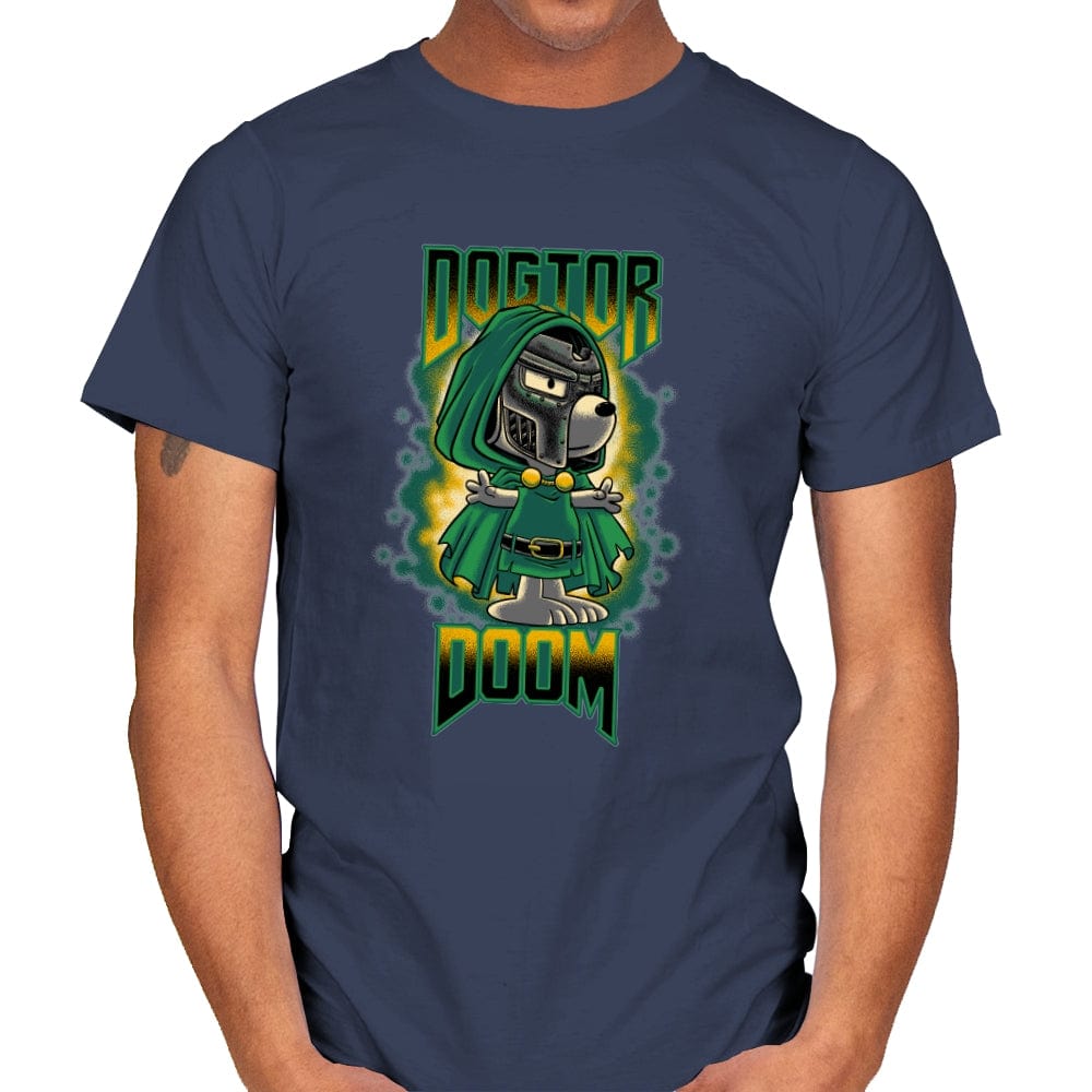 Dogtor Doom - Mens T-Shirts RIPT Apparel Small / Navy