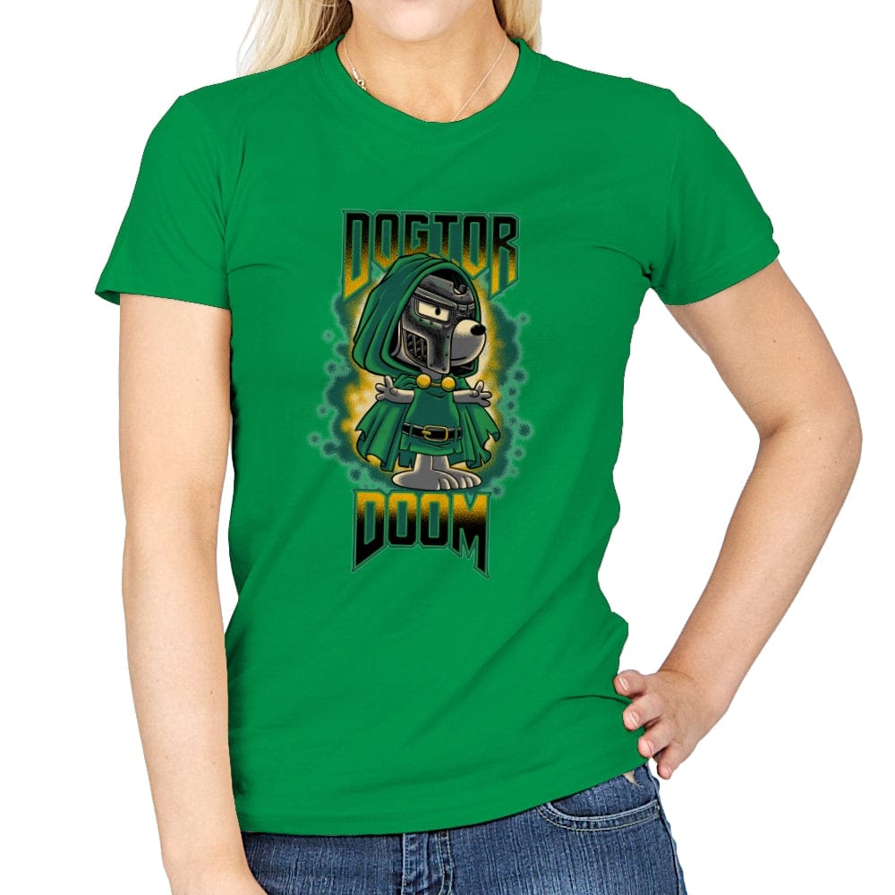 Dogtor Doom - Womens T-Shirts RIPT Apparel