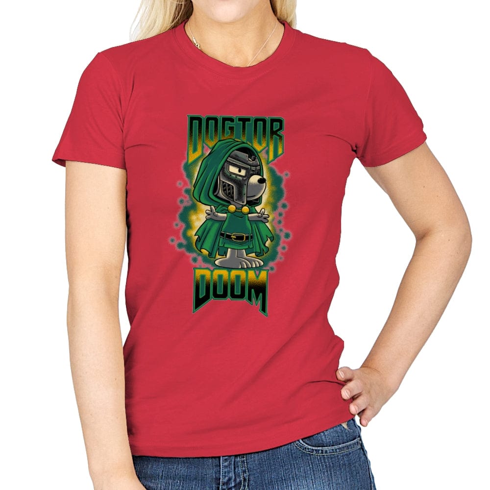 Dogtor Doom - Womens T-Shirts RIPT Apparel