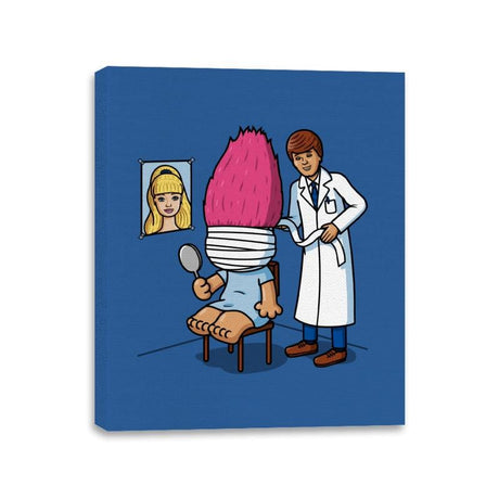 Doll Surgery! - Canvas Wraps Canvas Wraps RIPT Apparel 11x14 / Royal