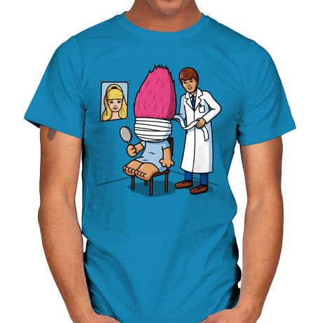 Doll Surgery! - Mens T-Shirts RIPT Apparel Small / Sapphire