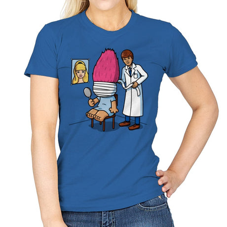 Doll Surgery! - Womens T-Shirts RIPT Apparel Small / Royal