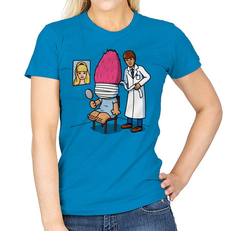 Doll Surgery! - Womens T-Shirts RIPT Apparel Small / Sapphire