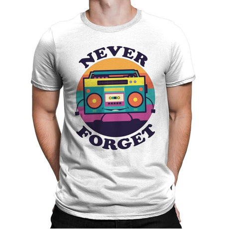 Don't Forget Me - Mens Premium T-Shirts RIPT Apparel Small / White