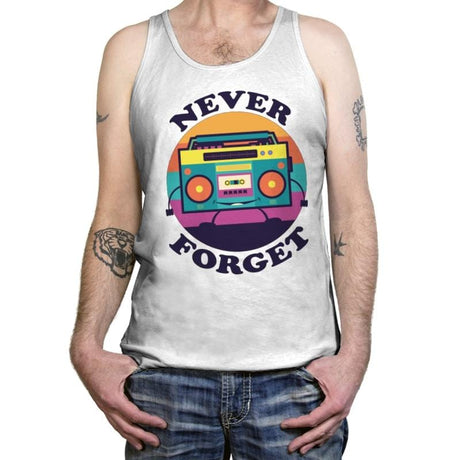 Don't Forget Me - Tanktop Tanktop RIPT Apparel X-Small / White