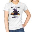 Don't Make Me Get My Flying Monkeys - Womens T-Shirts RIPT Apparel Small / White