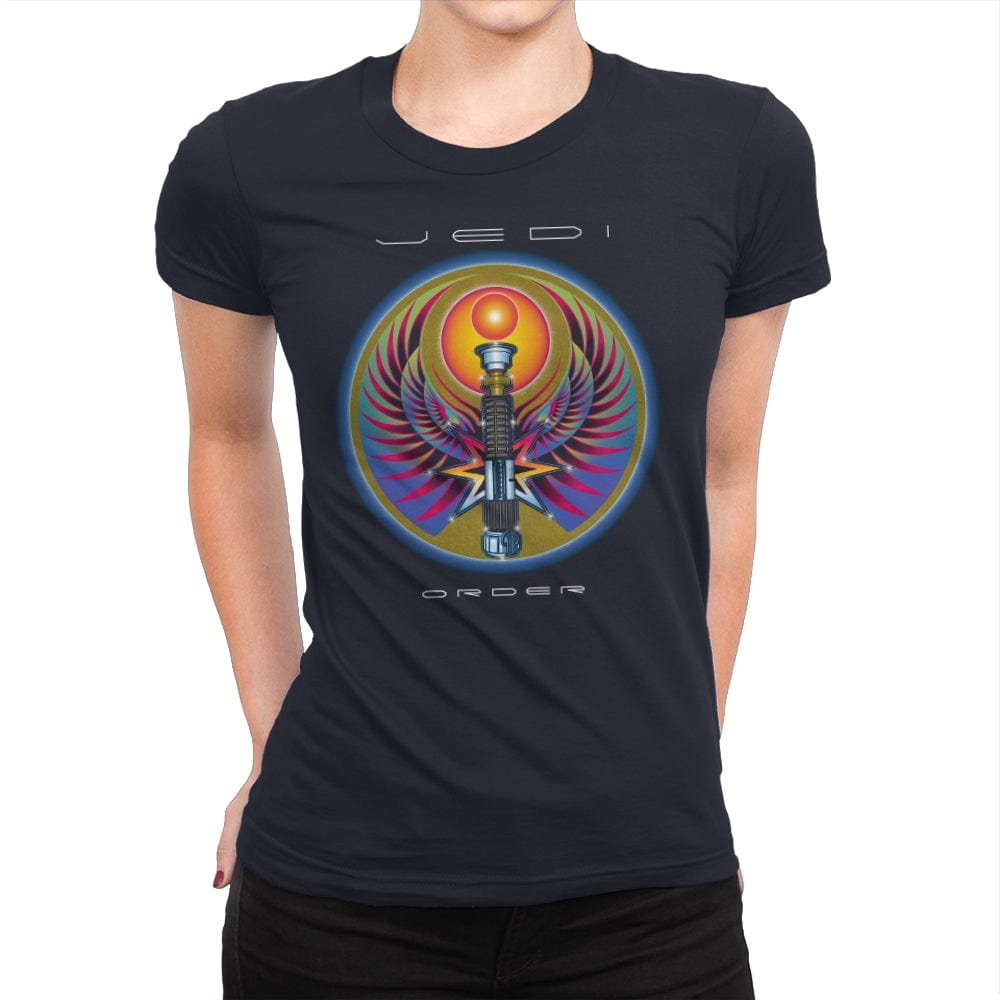 Don't Stop Believin - Anytime - Womens Premium T-Shirts RIPT Apparel Small / Midnight Navy