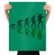 Donatello Evolution - Prints Posters RIPT Apparel 18x24 / Kelly