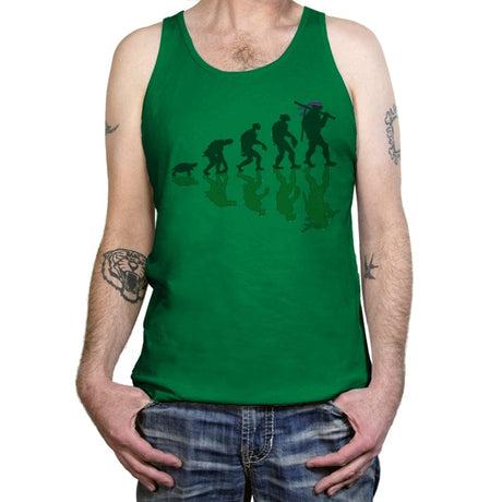 Donatello Evolution - Tanktop Tanktop RIPT Apparel X-Small / Kelly