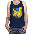 Done Diddly Doodly Done - Tanktop Tanktop RIPT Apparel X-Small / Navy