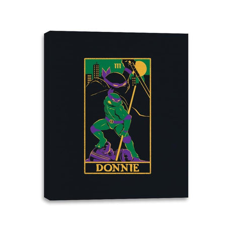 Donnie Tarot Card - Canvas Wraps Canvas Wraps RIPT Apparel 11x14 / Black