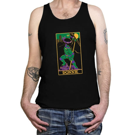 Donnie Tarot Card - Tanktop Tanktop RIPT Apparel X-Small / Black