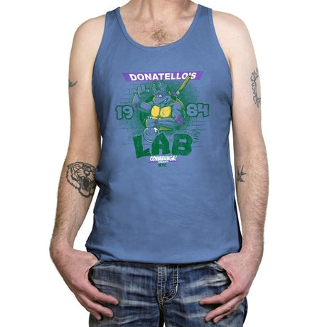 Donny's Lab Exclusive - Tanktop Tanktop RIPT Apparel X-Small / Blue Triblend