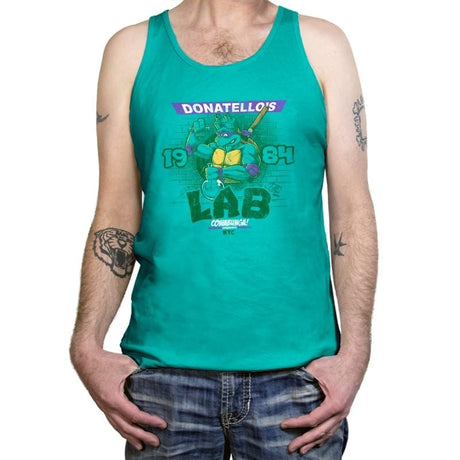 Donny's Lab Exclusive - Tanktop Tanktop RIPT Apparel X-Small / Teal