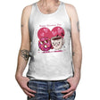 Donut and Coffee Love - Tanktop Tanktop RIPT Apparel X-Small / White