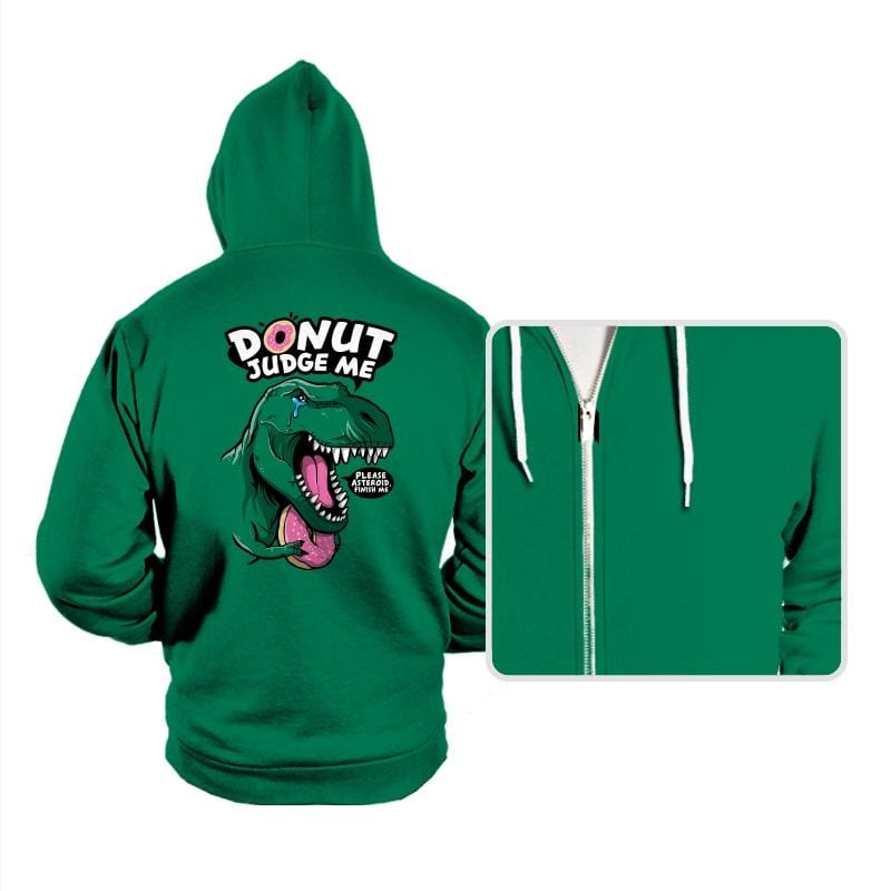 Donut Judge the T-Rex - Hoodies Hoodies RIPT Apparel