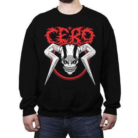 Doom Blast - Crew Neck Sweatshirt Crew Neck Sweatshirt RIPT Apparel Small / Black