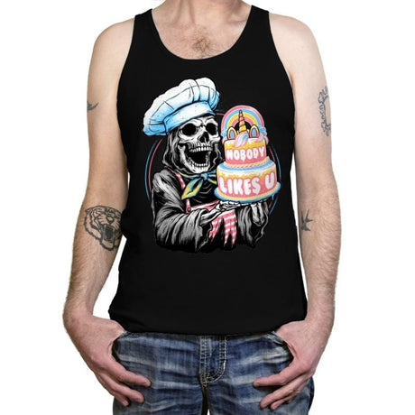 Doom Cake - Tanktop Tanktop RIPT Apparel X-Small / Black