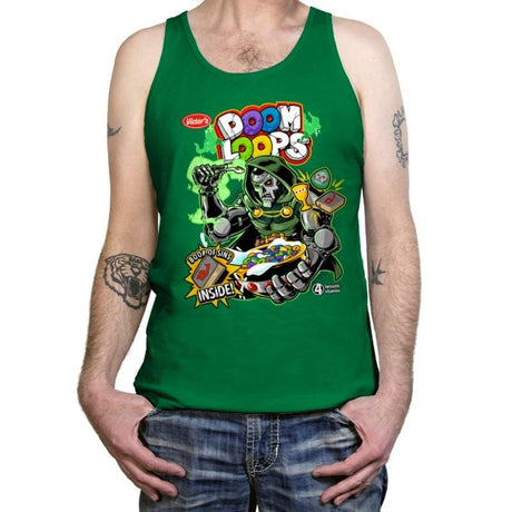 Doom Loops - Tanktop Tanktop RIPT Apparel X-Small / Kelly